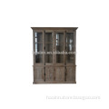 Recycled wood glazed cabinet W5875